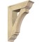 Ekena Millwork Imperial Traditional Rough Sawn Bracket w/ Offset Brace, Douglas Fir, 8"W x 28"D x 36"H BKT0806X28X36IMP01RDF - alternate 1